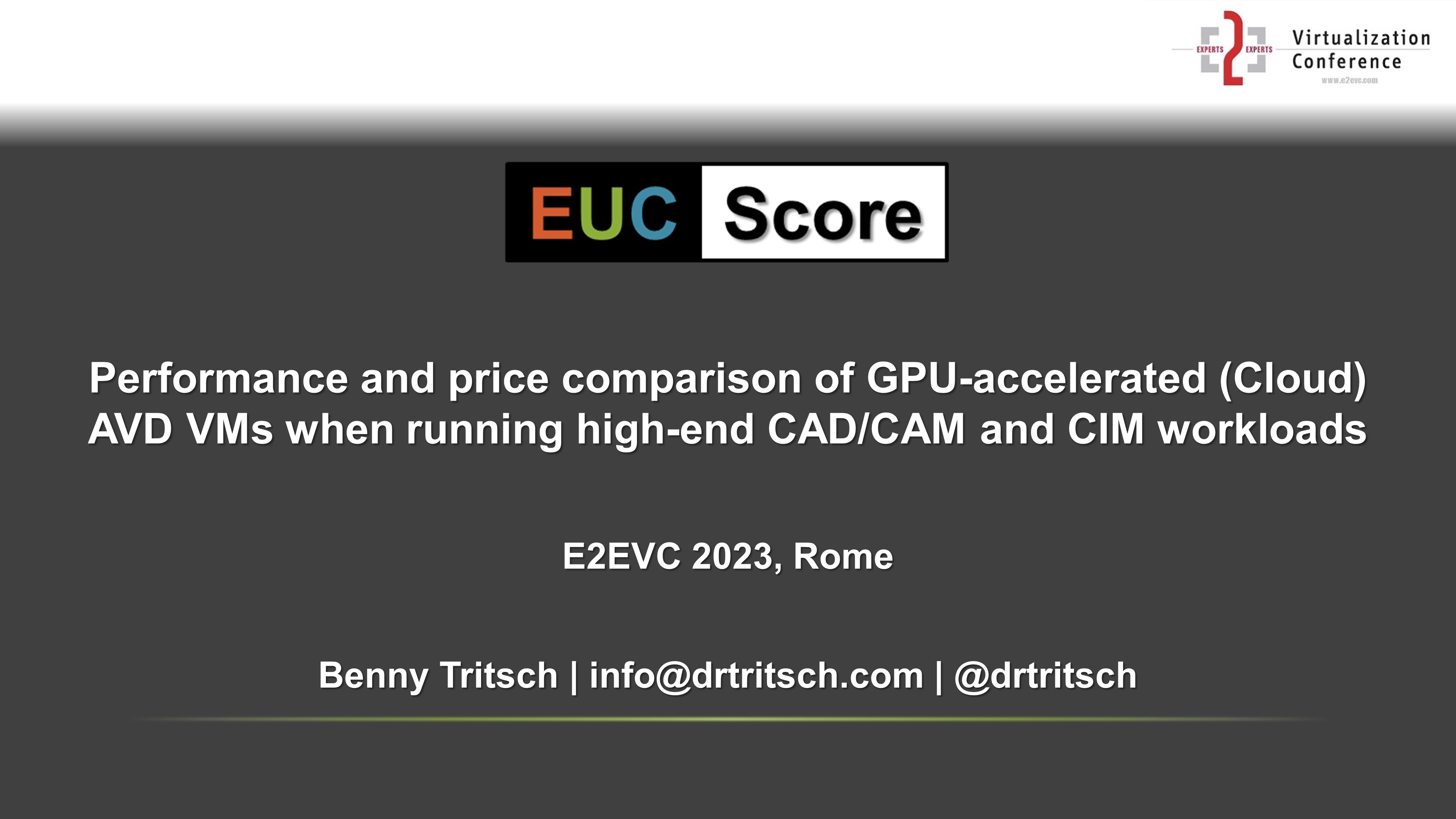 Tritsch - Perf-Price Comparison - E2EVC 2023 Rome